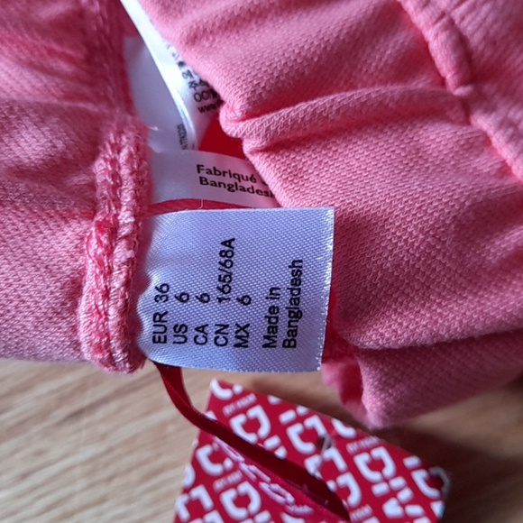 🌺3/$15 🌺H&M Coral leggings Size 6 - Picture 4 of 6